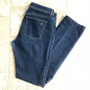 DL1961 // Coco curvy straight jeans in Elixir